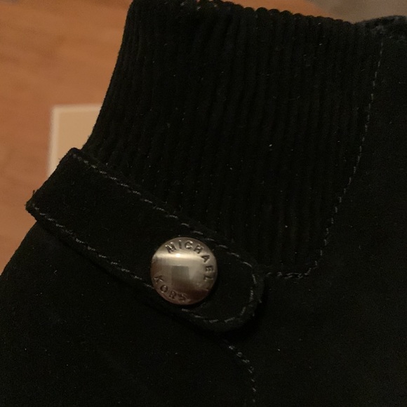Michael Michael Kors Suede Wedge Booties - Picture 5 of 11
